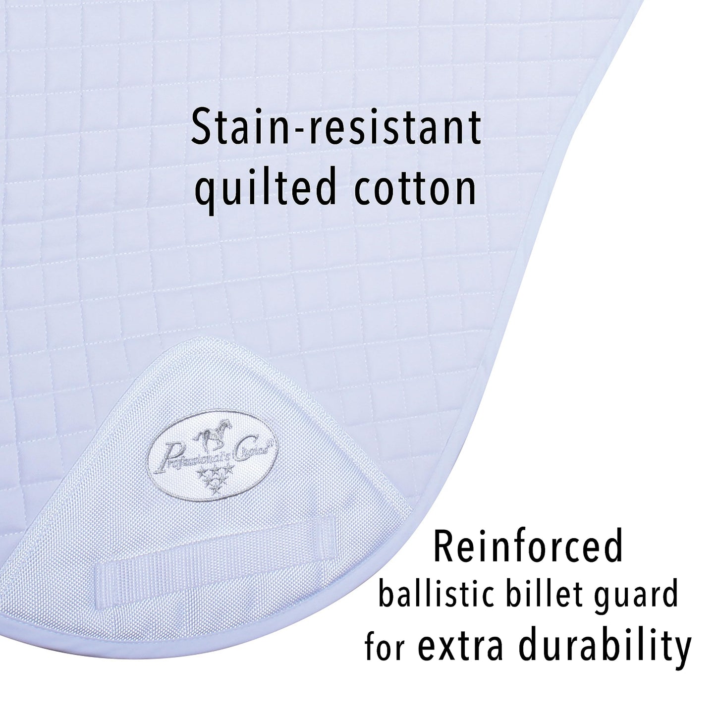 Professional's Choice VenTECH XC Cross Country Saddle Pad - Breathable & Durable 23" x 20"