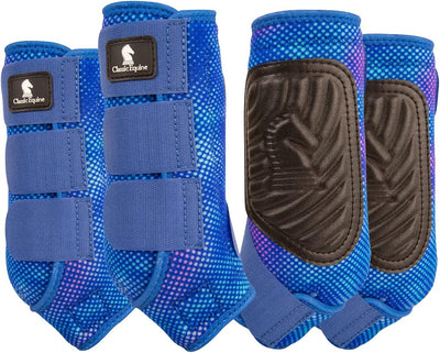 Classic Equine ClassicFit 4pk Fashion Boots Aurora Large (Sell out) - Hooves and Paws