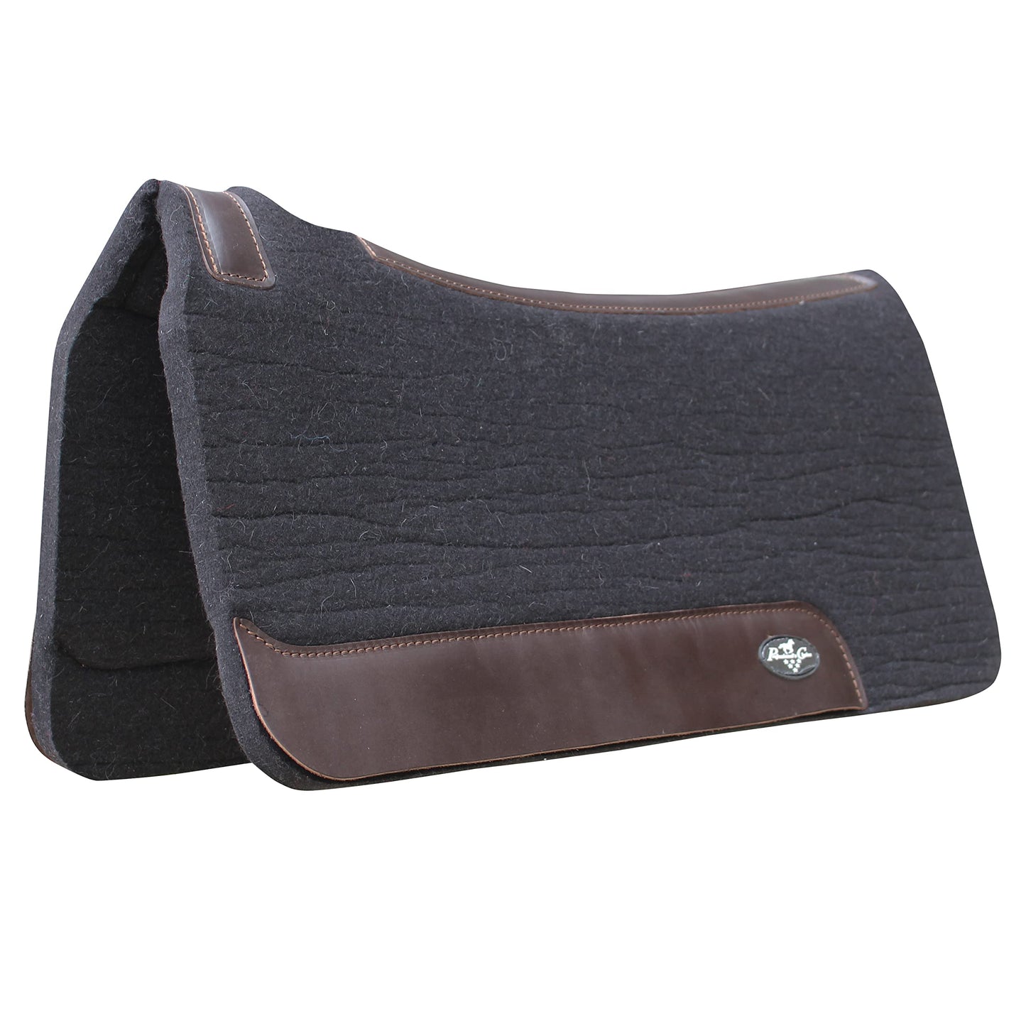 Professional's Choice 100% Wool Felt Contoured Saddle Pad - Pressure Relief & Comfort