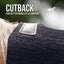 Professional's Choice 100% Wool Felt Contoured Saddle Pad - Pressure Relief & Comfort