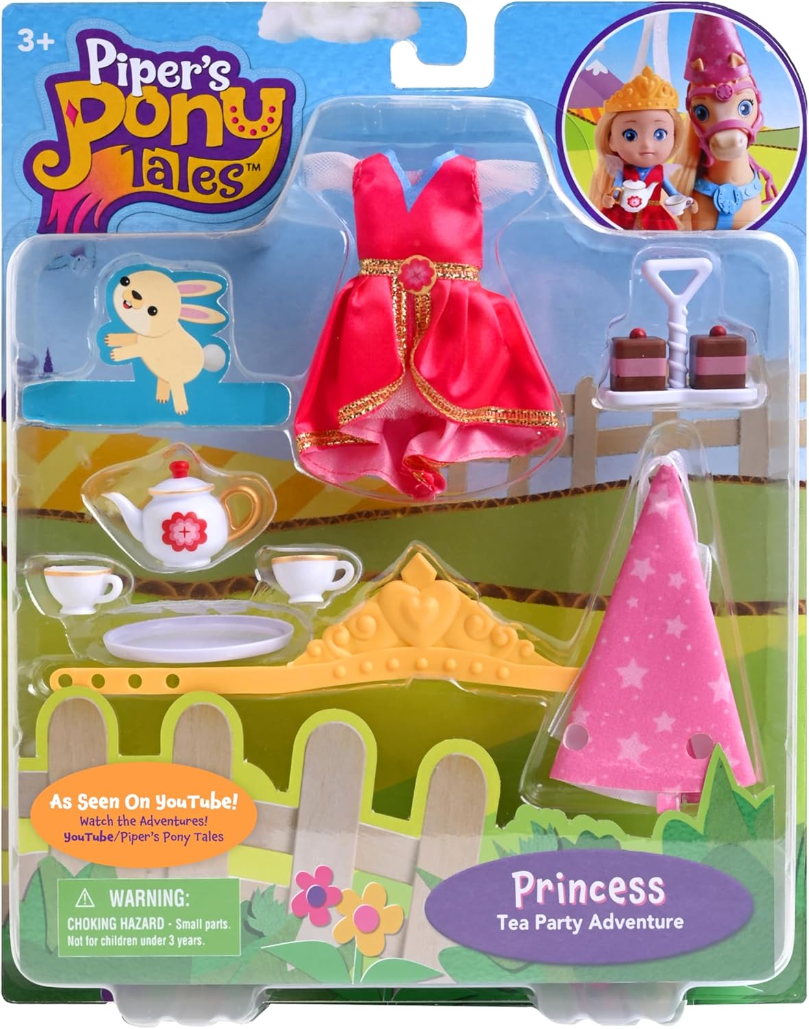 Breyer Piper Pony Tales Princess Tea Party Adventure 8511 - Hooves and Paws