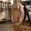 Lifestyle photo of Professional's Choice Hand Laced Double Rope Noseband - 1/4" Lariat Rope, Latigo Leather Cover & Stainless Steel Buckle 8706