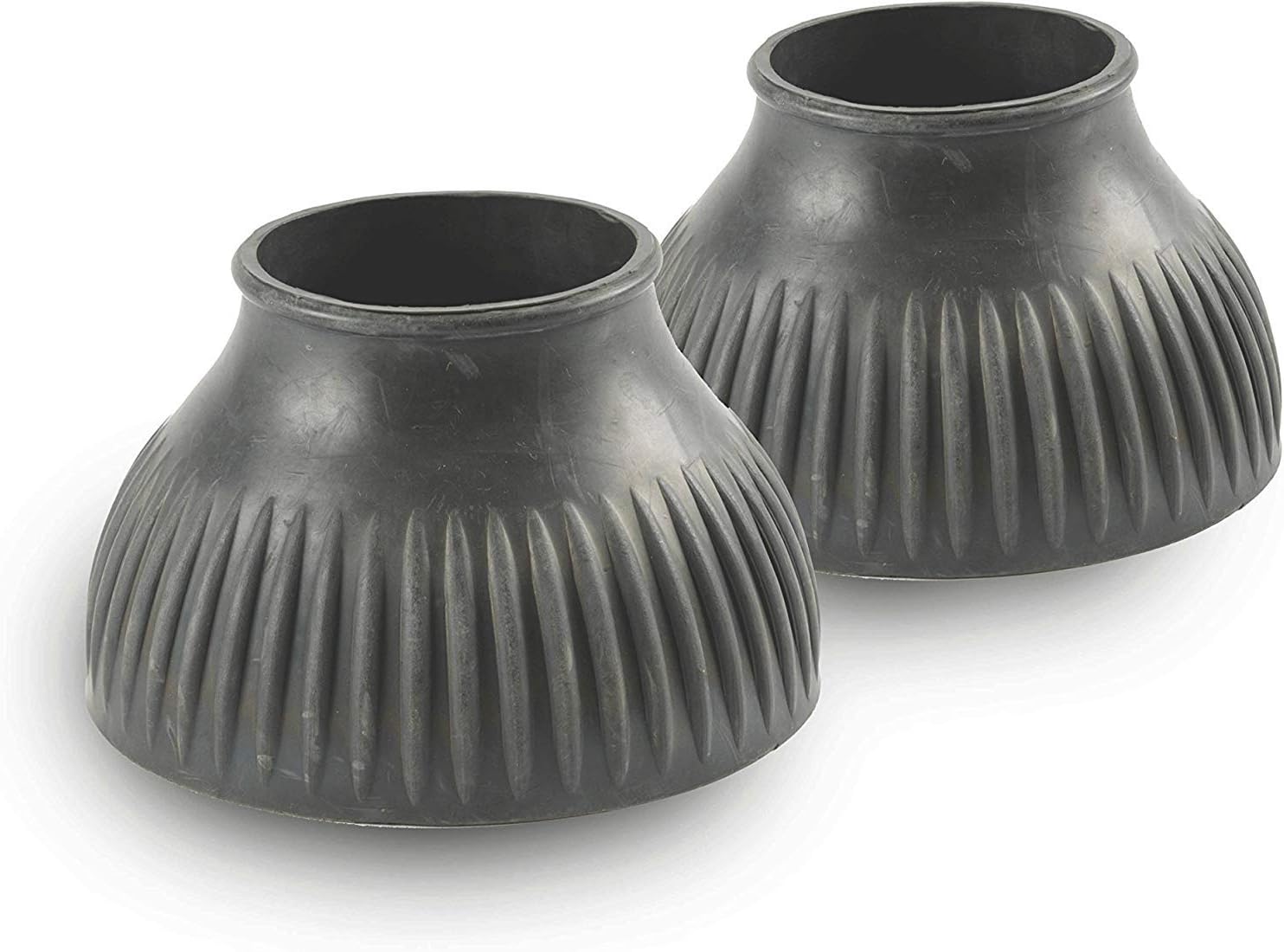 Shires Pull ON Ribbed Bell Boot 87689 - Hooves and Paws