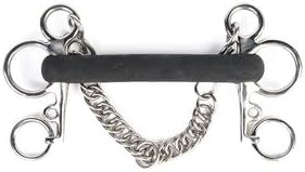 Shires Tom Thumb Rubber Mouth Pelham 87693 - Hooves and Paws