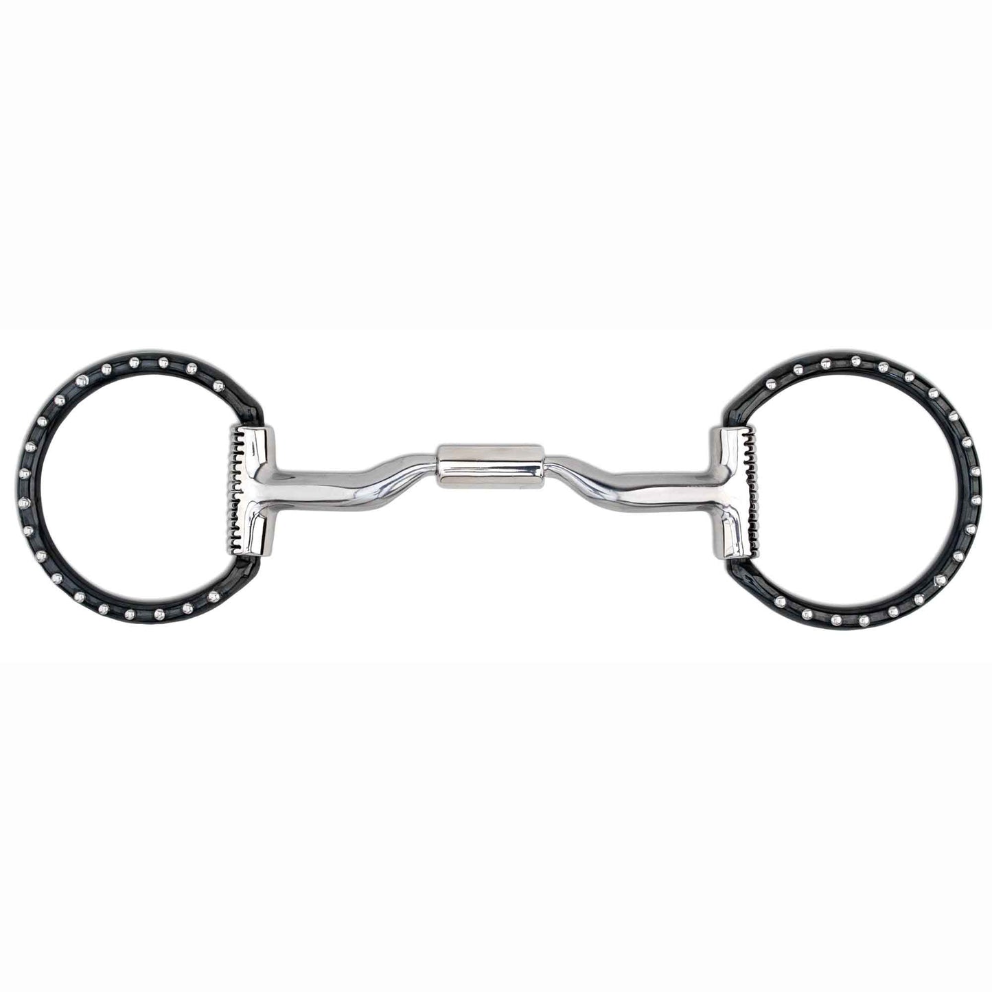 Myler Black 5" Steel Western Dee with Low Port Comfort Snaffle MB 04 89 - 16045 - Hooves and Paws