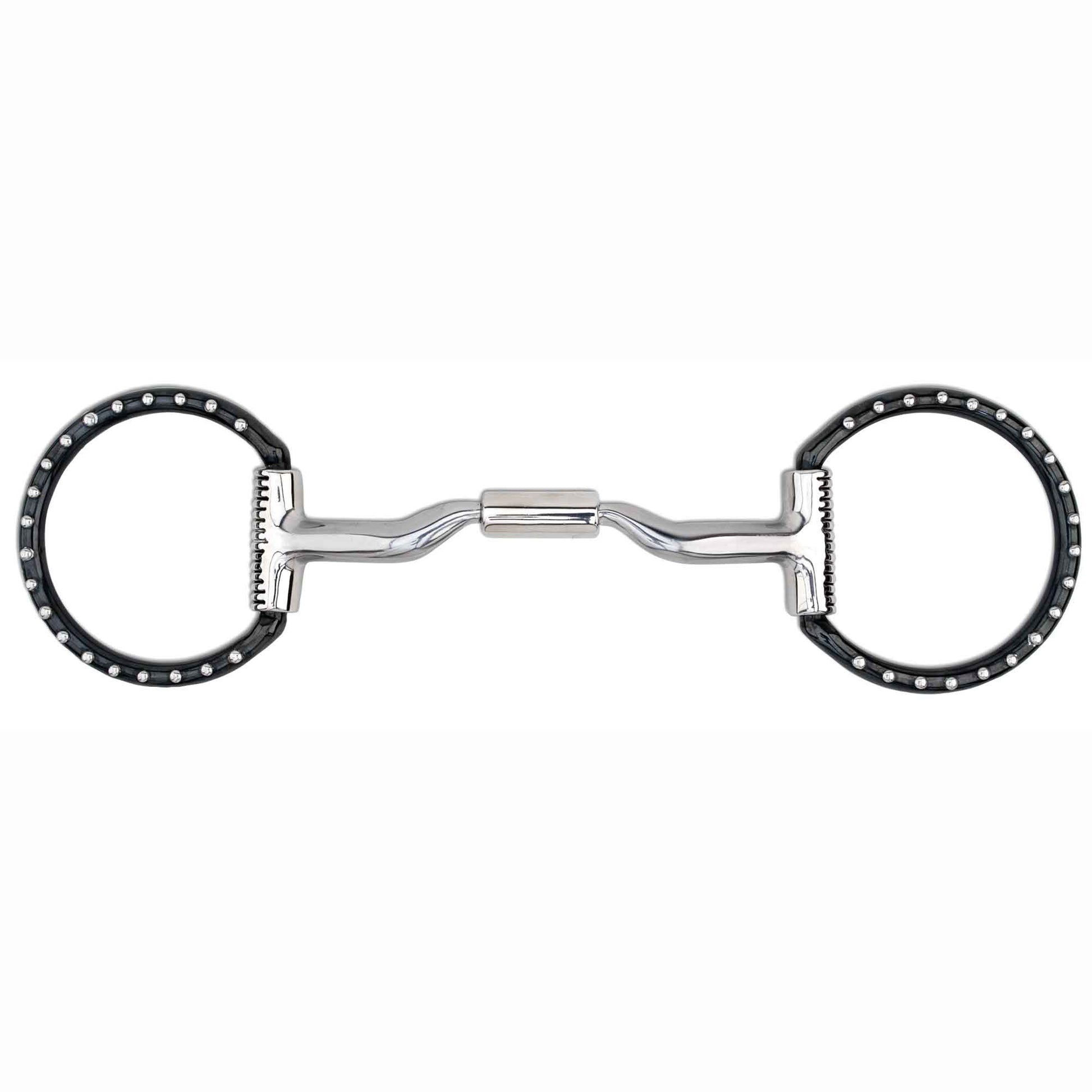 Myler Black 5" Steel Western Dee with Low Port Comfort Snaffle MB 04 89 - 16045 - Hooves and Paws
