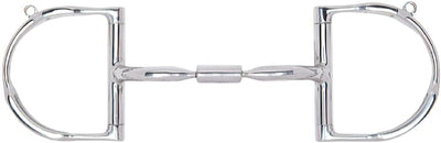 Myler 02 Stainless Steel English Dee with Hooks - Hooves and Paws
