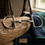 Lifestyle photo of Myler Dee with Hooks Stainless Steel Low Port Comfort Snaffle MB 04 Level 2 - 5" Sweet Iron & Copper Inlay