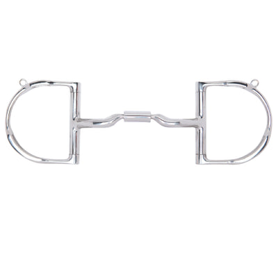 Myler 5 1/2"English Dee with Hooks and Low Port Comfort Snaffle MB 04 89 - 22047 - Hooves and Paws