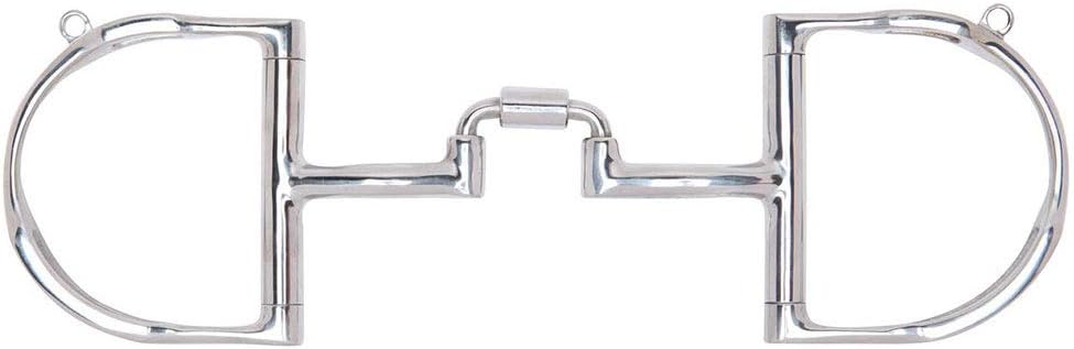 Myler 27PB Stainless Steel English Dee with Hooks - Hooves and Paws
