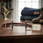 Lifestyle photo of Myler 32-3 English Dee Bit with Hooks - 5" Sweet Iron Mullen Triple Barrel Level 2 Mouthpiece with Copper Inlay