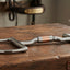 Lifestyle photo of Myler English Pony Dee Bit with Hooks - 4 1/4" Mouth - Stainless Steel Ported Barrel with Copper Inlay