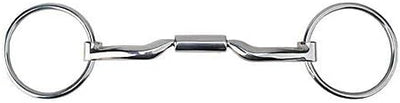 Myler Bridoon SS Low Port Mullen Barrel Bit 5 1/2" 89 - 40067 - Hooves and Paws
