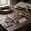 Lifestyle photo of Myler Medium Baucher Horse Bit MB 33 Low Medium Wide Ported Barrel - 5" Stainless Steel with Copper Inlay Level 3