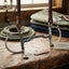 Lifestyle photo of Myler Medium English Dee Bit with Hooks - MB 36 Forward Tilted Ported Barrel Sweet Iron