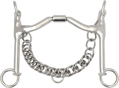 Myler 5 1/2" Weymouth NRRW Low Port Barrel Bit 43LP 89 - 47437 - Hooves and Paws