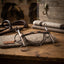 Lifestyle photo of Myler Weymouth 15PB Low Ported Barrel Horse Bit - Sweet Iron with Copper Inlays