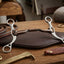 Lifestyle photo of Myler MBL Short Shank Low Port Comfort Snaffle Bit MB 04 - 5.5" Sweet Iron with Copper Inlay Level 2
