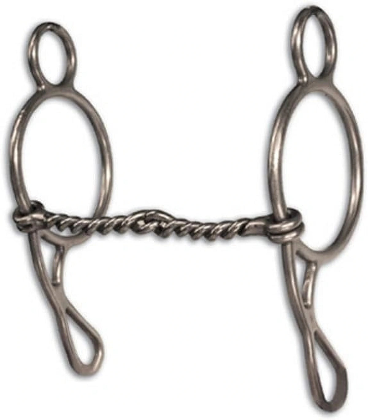 Professional's Choice Equisential Twisted Wire Horse Bit - Titanium Aluminum Nitride