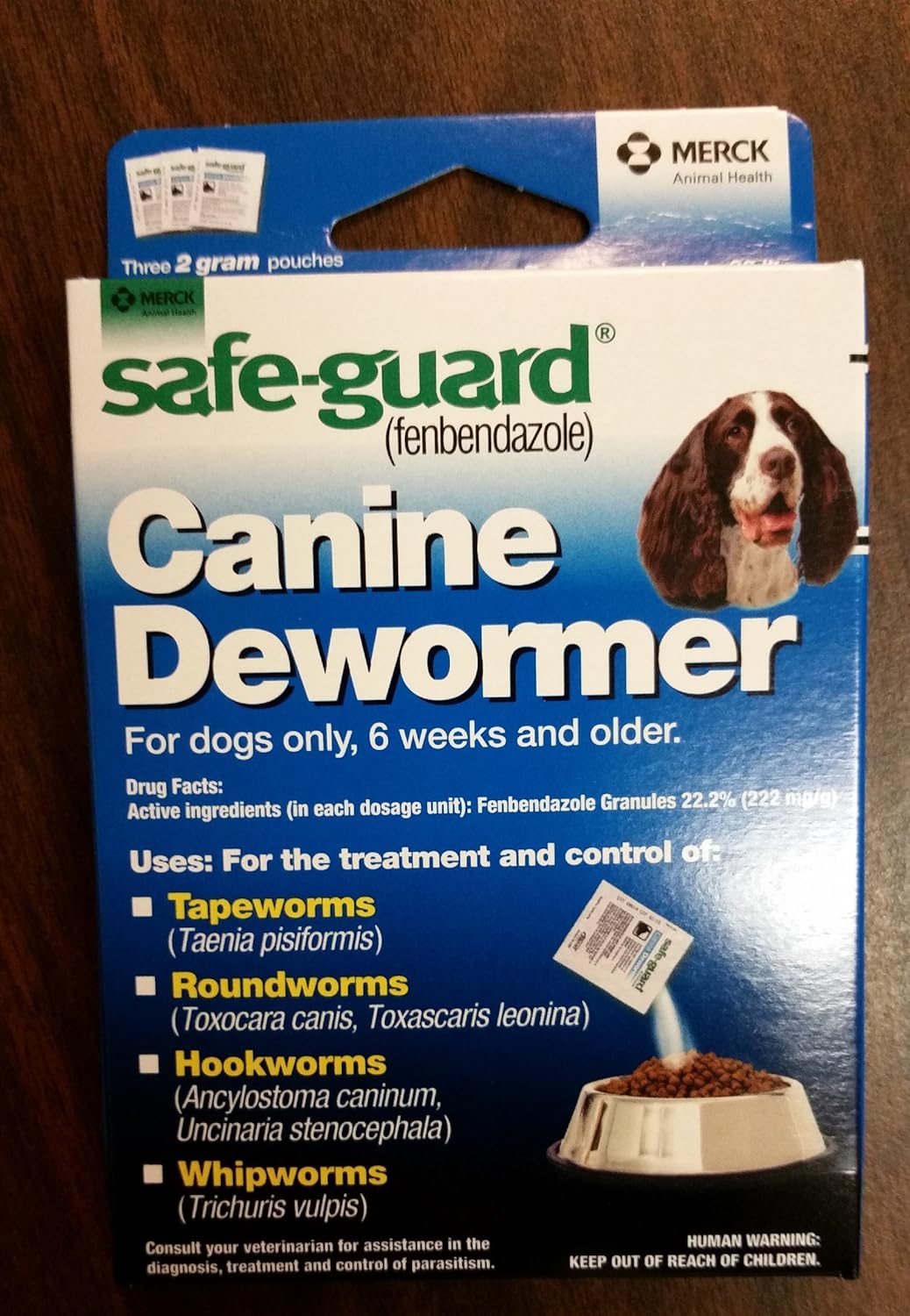 8in1 Safeguard Wormwer For Medium Dogs 2gram