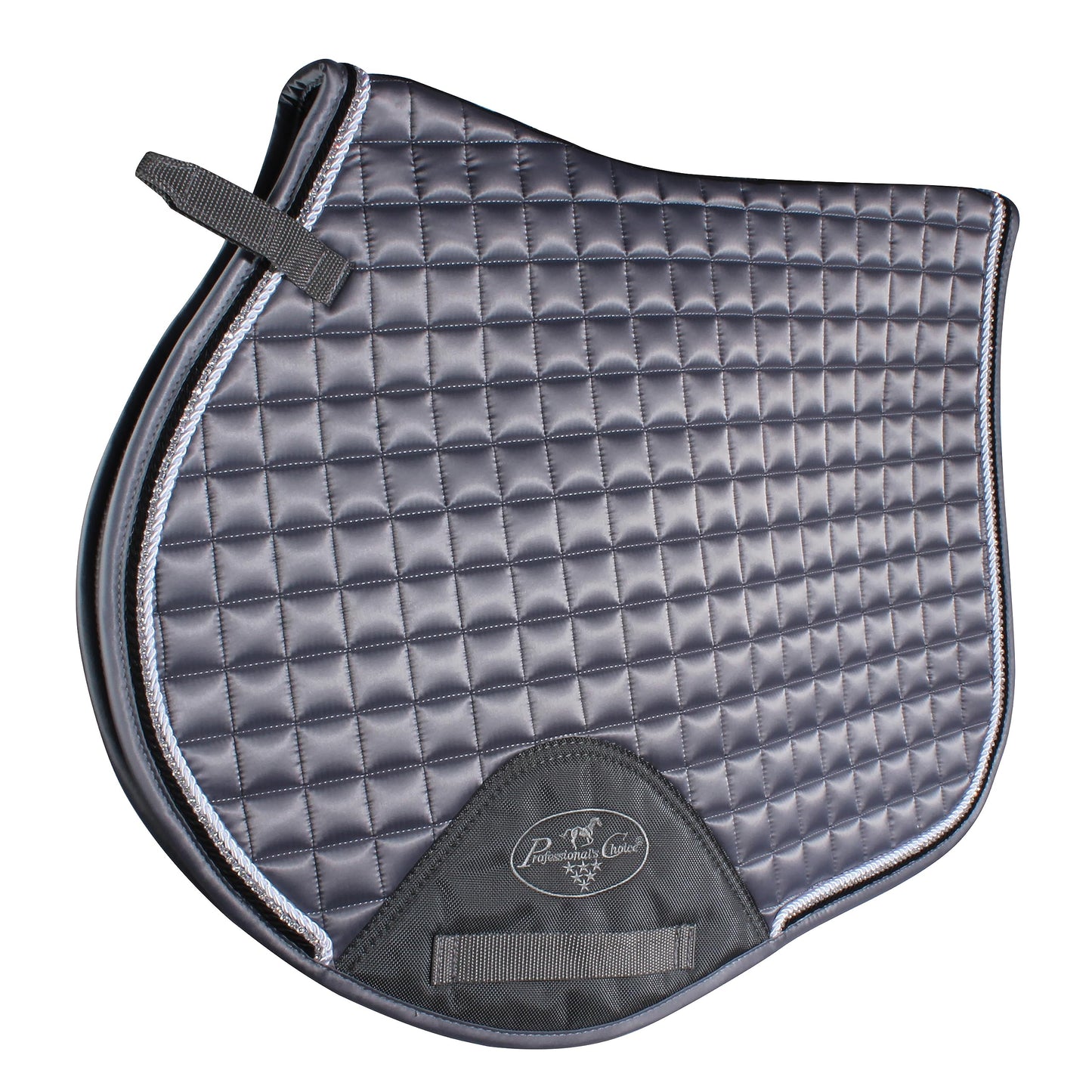 Professional's Choice VenTECH Satin English Jump Saddle Pad - Breathable Non-Slip - 21.5" Spine x 20.5" Drop