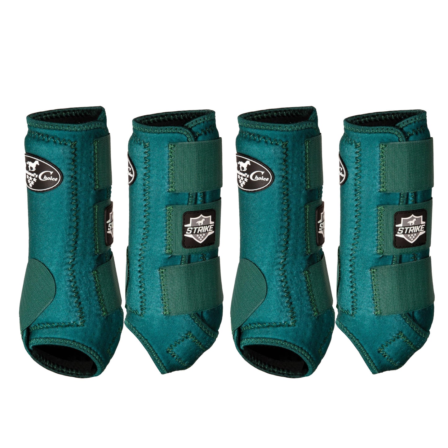 Professional's Choice Strike Sports Medicine Horse Boots (4-Pack) - 2XCool Lining & TPU Strike Shell - Multiple Sizes