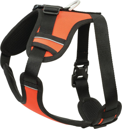 Weaver Leather Terrain D.O.G. Heavy Duty Orange Medium Dog Harness (Sell out) - Hooves and Paws