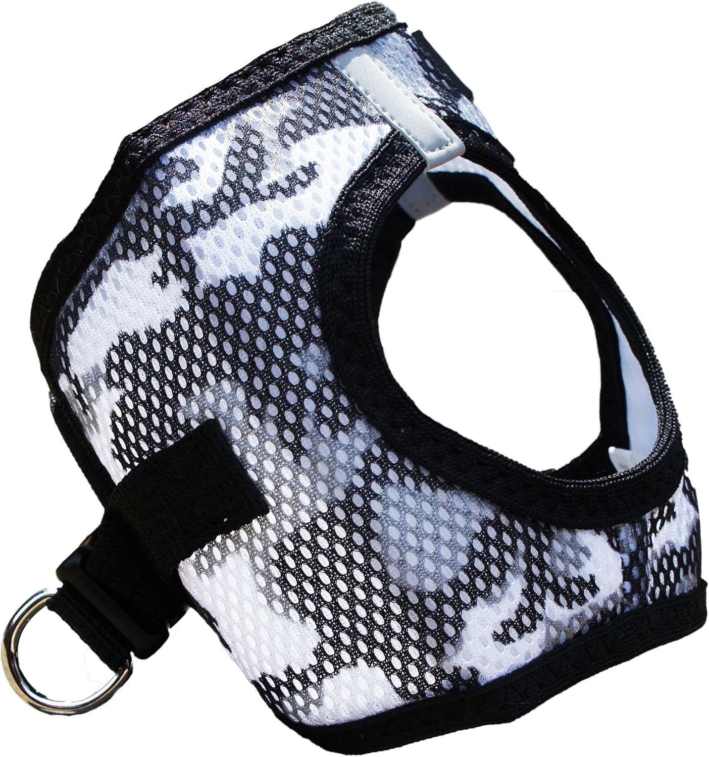 Ultra Choke Free Step in Reflective Dog Harness American River Camouflage Gray (Small)