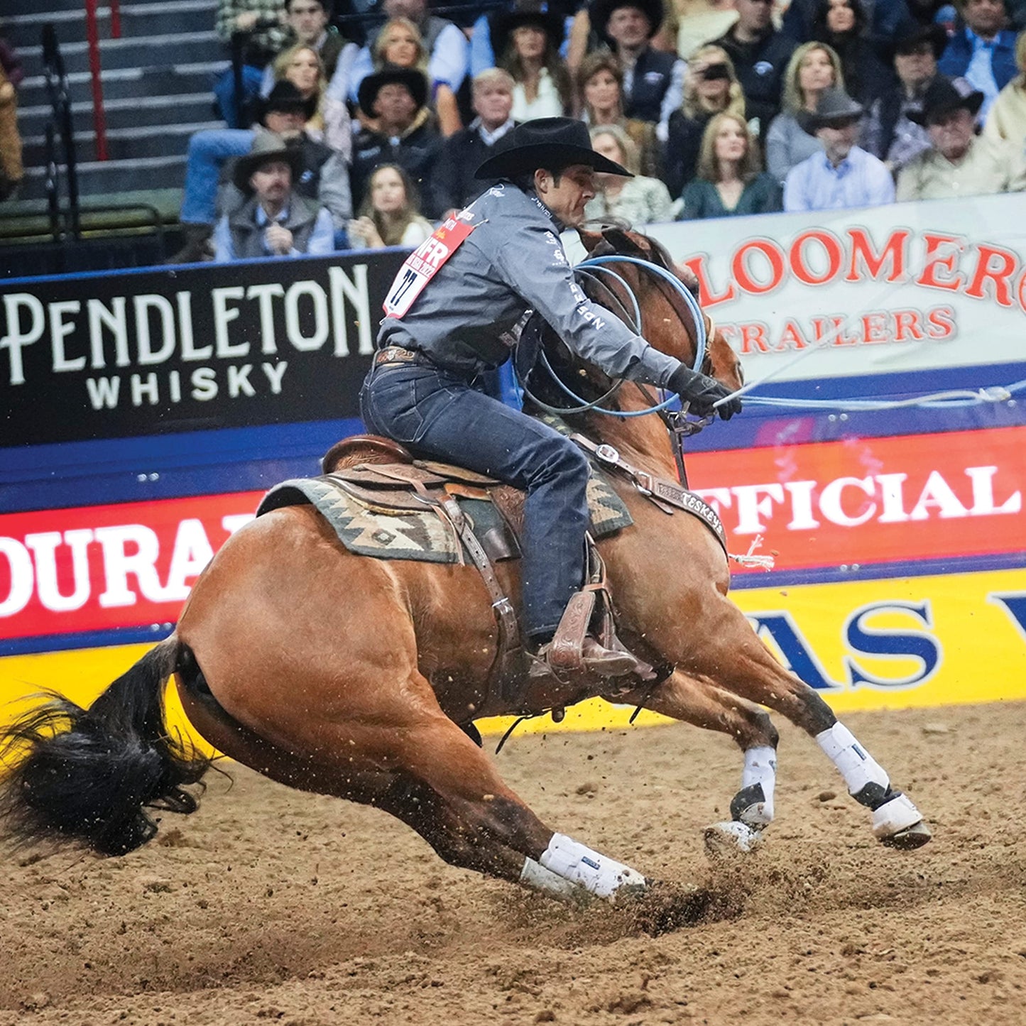 Professional's Choice Fuse Saddle Pad | Navajo Top with Steam-Pressed Bottom 33" x 38"