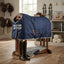 Lifestyle photo of Toklat Bucas Freedom Extra Turnout Blanket - Navy - 600D 300g - Multiple Sizes