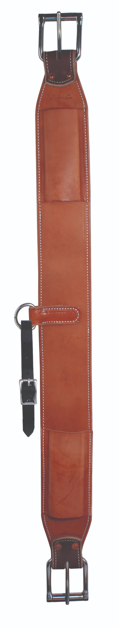 D&S 3-Inch Heavy Harness Leather Rear Flank Cinch for Western Saddles