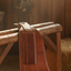 Professional's Choice Harness Leather Doubled and Stitched Rear Flank Cinch for Roping - 3-Inch Width