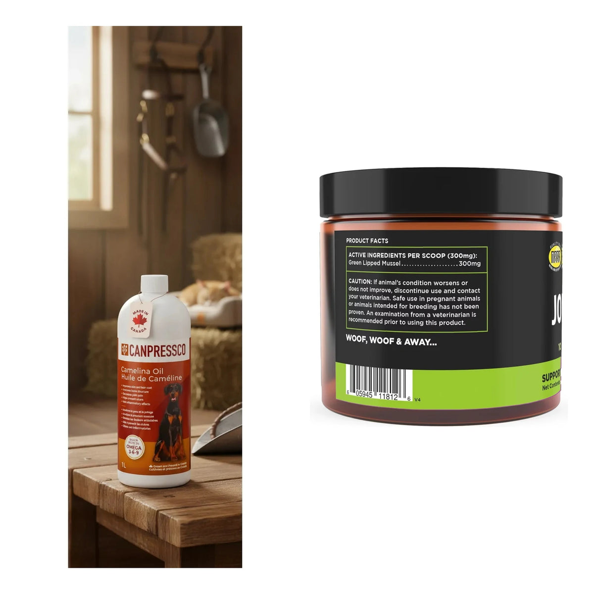 Hooves & Paws Coat & Joint Wellness Bundle for Dogs — Default Title