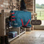 Lifestyle photo of Shires Tempest Original Lite Turnout Combo Rug - 0g Fill Lightweight Horse Blanket - Multiple Sizes