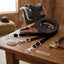 Lifestyle photo of Toklat Endurance Deluxe Horse Reins - Black - Durable Tack for Long Distance Trail Riding