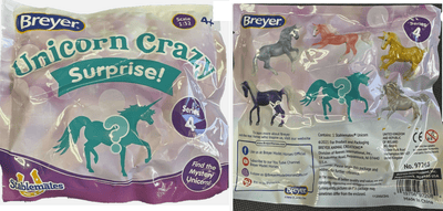 Breyer Horses Stablemates Unicorn Crazy Surprise Series 4 Blind Bag 97268 - Hooves and Paws
