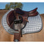 Professional's Choice VenTECH Satin English Jump Saddle Pad - Breathable Non-Slip - 21.5" Spine x 20.5" Drop