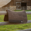 Classic Equine Alpaca Felt Western Saddle Pad - 3/4-Inch Thickness, Moisture-Wicking & Contoured