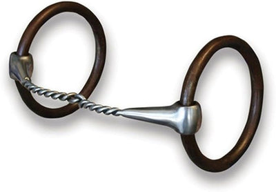 Equine O - Ring Training Snaffle Bit - Hooves and Paws