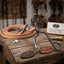 Lifestyle photo of Professional's Choice Bob Avila AV Leaf Shank Medium Port Western Horse Bit - 5" Mouth, Sweet Iron & Copper, 7.5" Shank