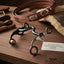 Lifestyle photo of Professional's Choice Bob Avila Cambria Collection Medium Port Horse Bit - 5" Mouth, 2" Port, Black AVB-501