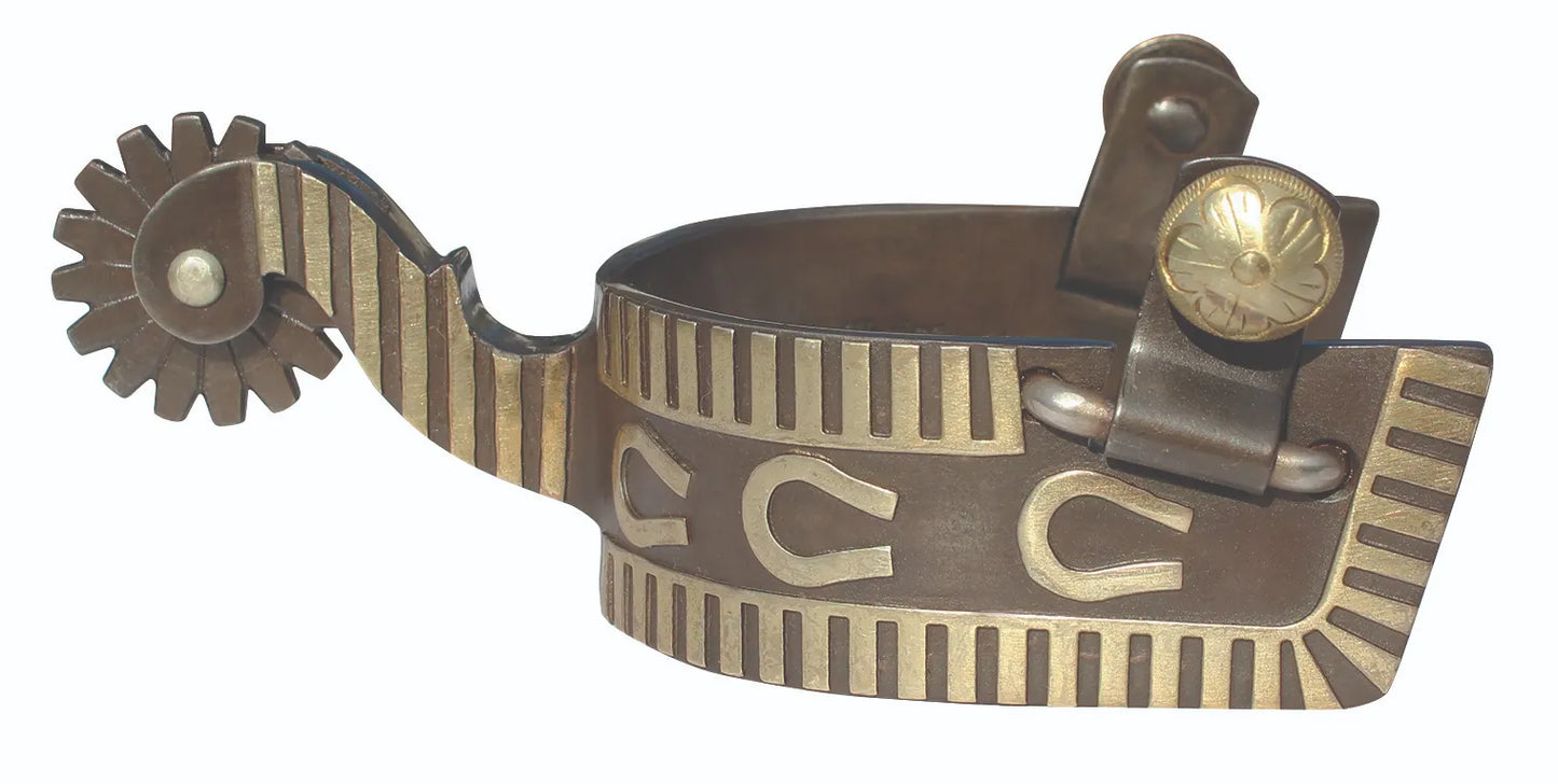 Professional's Choice Bob Avila Signature Private Collection 6 Bit - 6-inch Modified Corona Shank, Medium Port, Copper Inlays