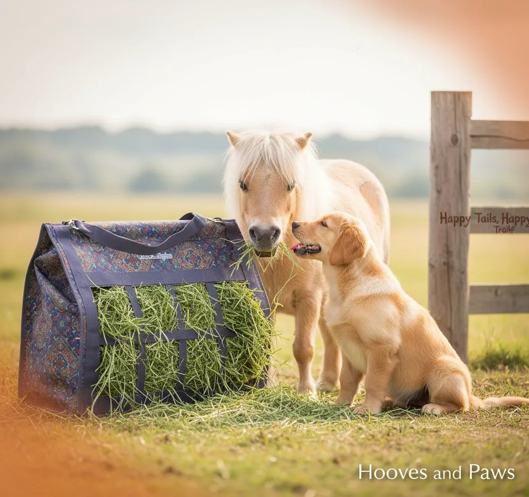 Classic Equine Topload Western Horse Hay Bag - Heavy Duty Waste-Reducing 2-3 Flake Capacity