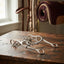 Lifestyle photo of Classic Equine Sherry Cervi Long Shank Gag Bit - Small Twisted Wire Dogbone Mouthpiece - Multiple Sizes