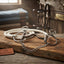 Lifestyle photo of Professional's Choice Brittany Pozzi Smooth O-Ring Snaffle Bit - Sweet Iron Mouthpiece