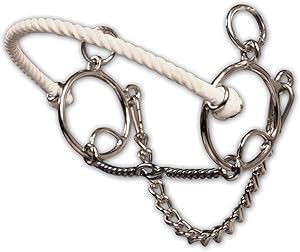 Equine Twisted Wire Snaffle Bit - Hooves and Paws