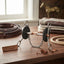 Lifestyle photo of Professional's Choice Brittany Pozzi Three Piece Smooth Dog Bone Horse Bit - Copper Roller & Short Gag