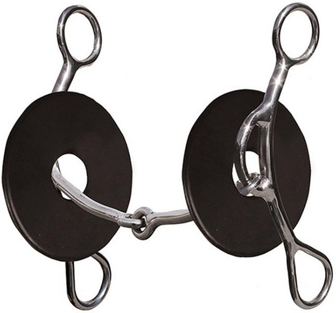 Professional's Choice Brittany 5â€ Shank Snaffle Gag - Hooves and Paws