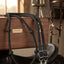 Lifestyle photo of Martin Saddlery Braided Nylon Barrel Rein - Non-Slip Knotted Grip & Double Snap Ends, Black