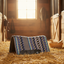 Blanket Top Western Saddle Pad - 1/2-Inch Natural Wool Felt, Hand-Woven Top, Contoured Spine & Wither Relief